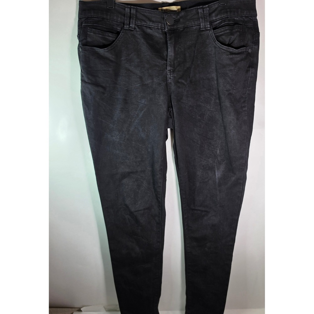 Democracy Ab technology Skinny Jeans Womens 16W Black Stretch Shaping Denim
